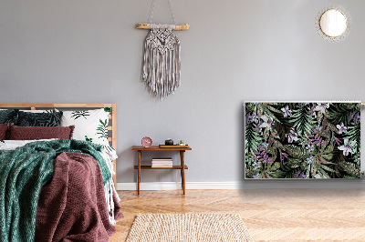 Cobertura magnética para radiador Flores de palmeira