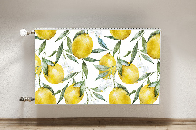 Cobertura magnética para radiador Limões pintados