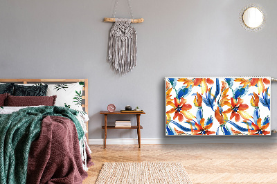 Capa magnética para radiador Flores ensolaradas