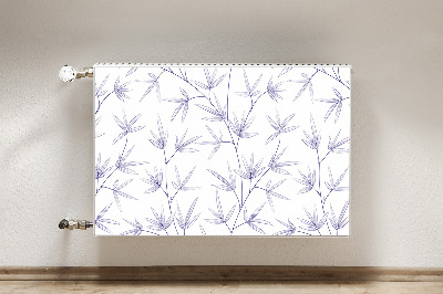 Capa magnética para radiador Folha