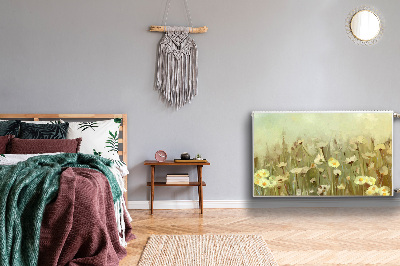 Capa magnética para radiador Flores silvestres