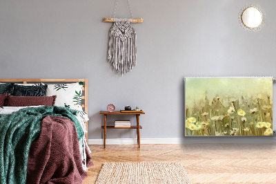 Capa magnética para radiador Flores silvestres