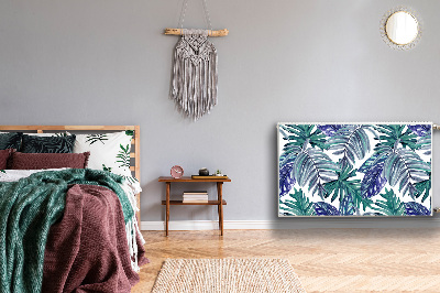 Cobertura magnética para radiador Folhas tropicais