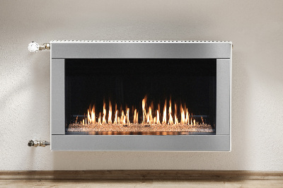 Capa magnética para radiador Lareira moderna