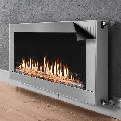 Capa magnética para radiador Lareira moderna