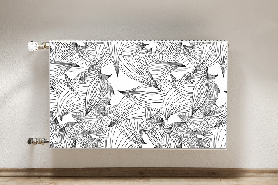 Capa magnética para radiador Linhas mágicas