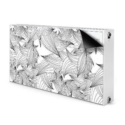 Capa magnética para radiador Linhas mágicas