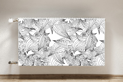 Capa magnética para radiador Linhas mágicas