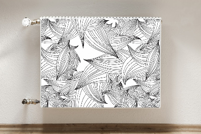 Capa magnética para radiador Linhas mágicas