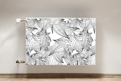 Capa magnética para radiador Linhas mágicas