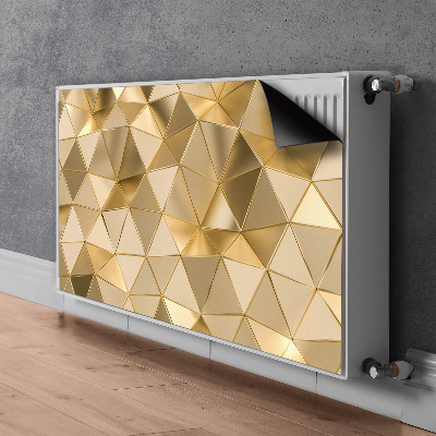 Cobertura magnética para radiador Padrão 3D luxuoso