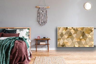 Cobertura magnética para radiador Padrão 3D luxuoso