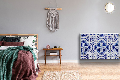 Capa magnética para radiador Azulejos azuis