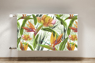 Cobertura magnética para radiador Plantas tropicais