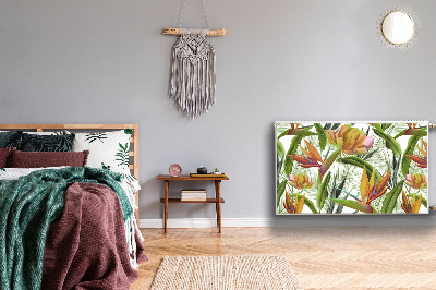 Cobertura magnética para radiador Plantas tropicais