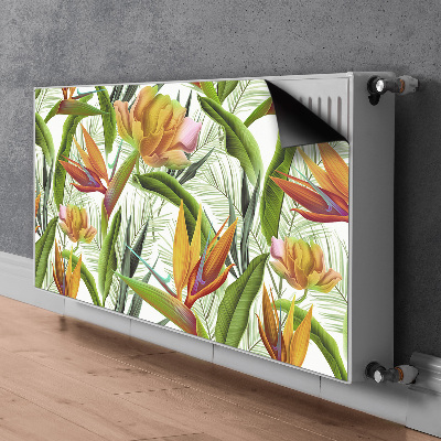 Cobertura magnética para radiador Plantas tropicais