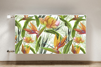 Cobertura magnética para radiador Plantas tropicais