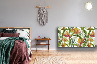 Cobertura magnética para radiador Plantas tropicais