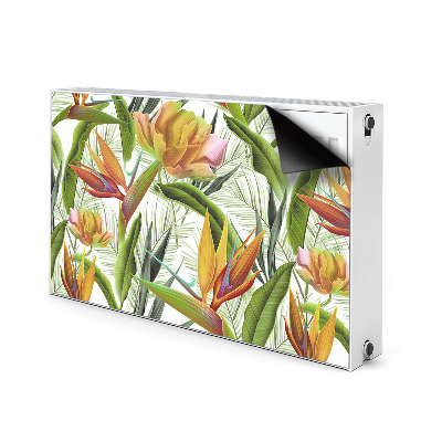 Cobertura magnética para radiador Plantas tropicais