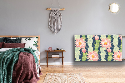 Cobertura magnética para radiador Flores de cacto