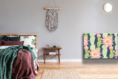 Cobertura magnética para radiador Flores de cacto