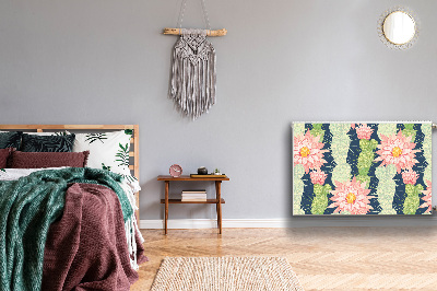 Cobertura magnética para radiador Flores de cacto