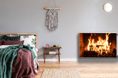 Capa magnética para radiador Lareira