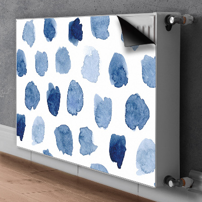 Cobertura magnética para radiador Pontos de tinta