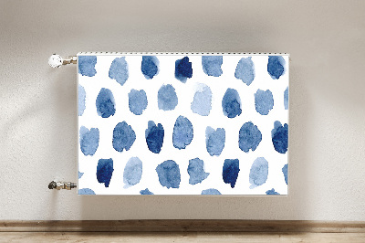 Cobertura magnética para radiador Pontos de tinta