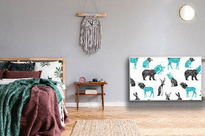 Cobertura magnética para radiador Animais