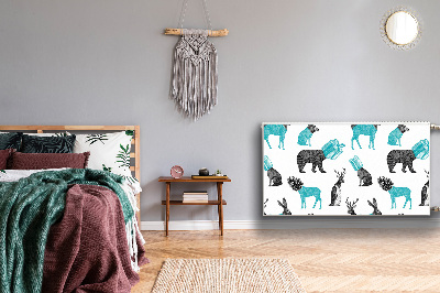 Cobertura magnética para radiador Animais