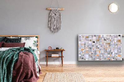 Cobertura magnética para radiador Azulejos coloridos