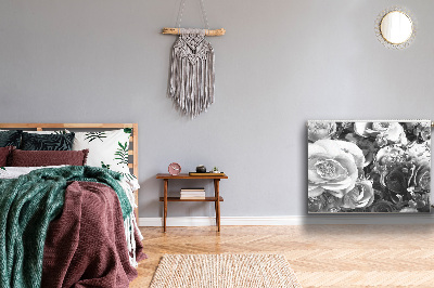 Capa magnética para radiador Rosas retrô