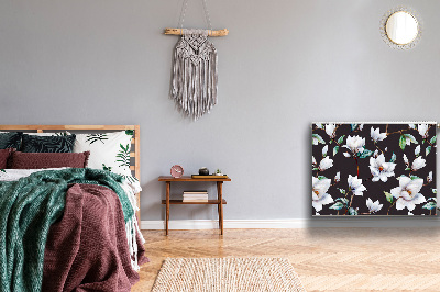 Cobertura magnética para radiador Flores pintadas