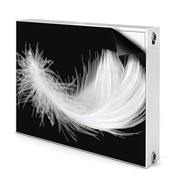 Cobertura magnética para radiador Pena branca