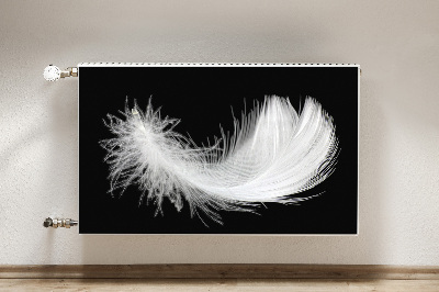 Cobertura magnética para radiador Pena branca