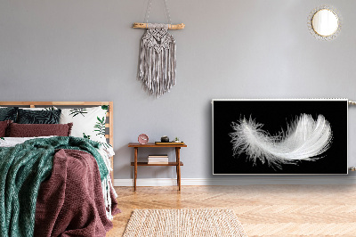 Cobertura magnética para radiador Pena branca