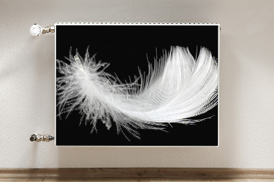 Cobertura magnética para radiador Pena branca