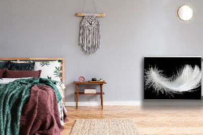 Cobertura magnética para radiador Pena branca