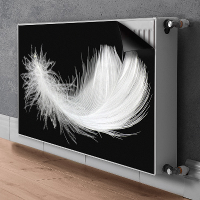 Cobertura magnética para radiador Pena branca