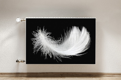 Cobertura magnética para radiador Pena branca