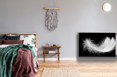 Cobertura magnética para radiador Pena branca