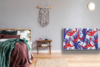 Capa magnética para radiador Abstração de macacos