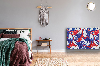 Capa magnética para radiador Abstração de macacos