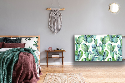 Capa magnética para radiador Cactos verdes