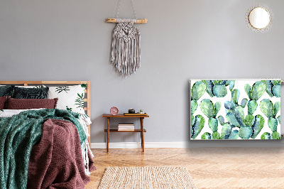 Capa magnética para radiador Cactos verdes