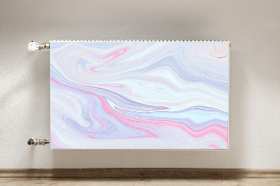 Cobertura magnética para radiador Abstração de rosas