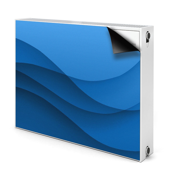 Cobertura magnética para radiador Passagem azul