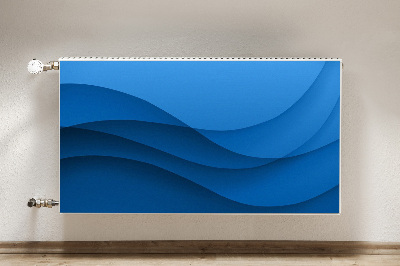 Cobertura magnética para radiador Passagem azul