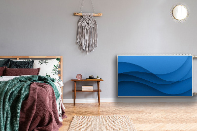 Cobertura magnética para radiador Passagem azul